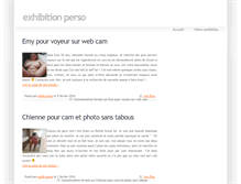 Tablet Screenshot of exhibition-perso.com